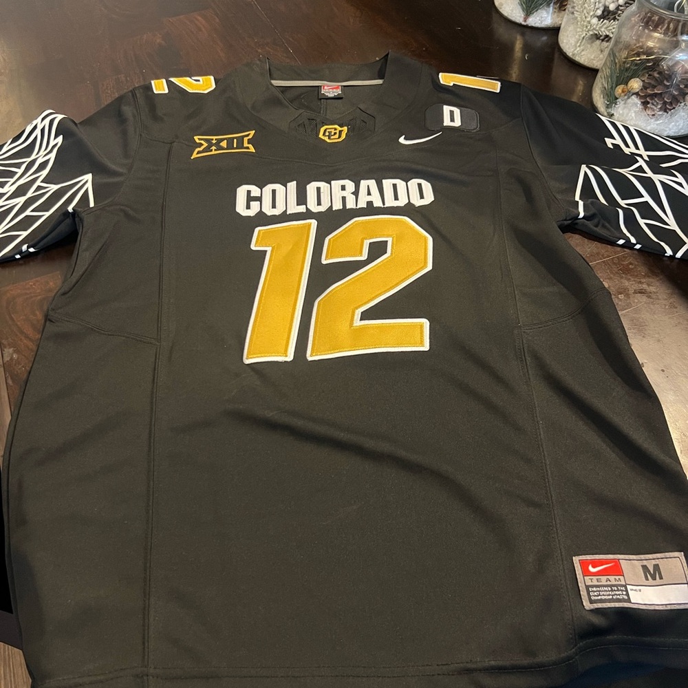 NEW Nike COLORADO BUFFS UNIVERSITY football Jersey “HEISMAN” #12 “TRAVIS HUNTER”
